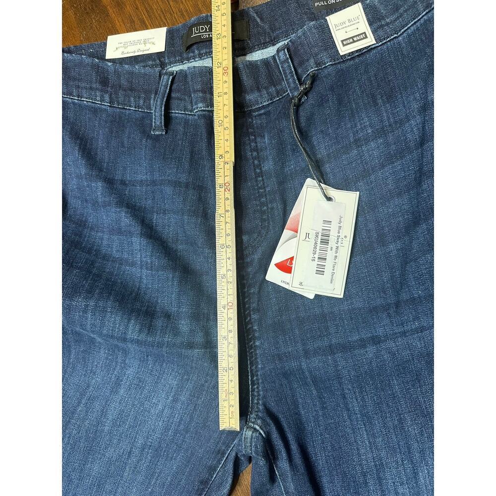 Judy Blue Sway With Me Flare Denim Jeans Women 15/32 Western Cowgirl Boho Aztec - Picture 7 of 9